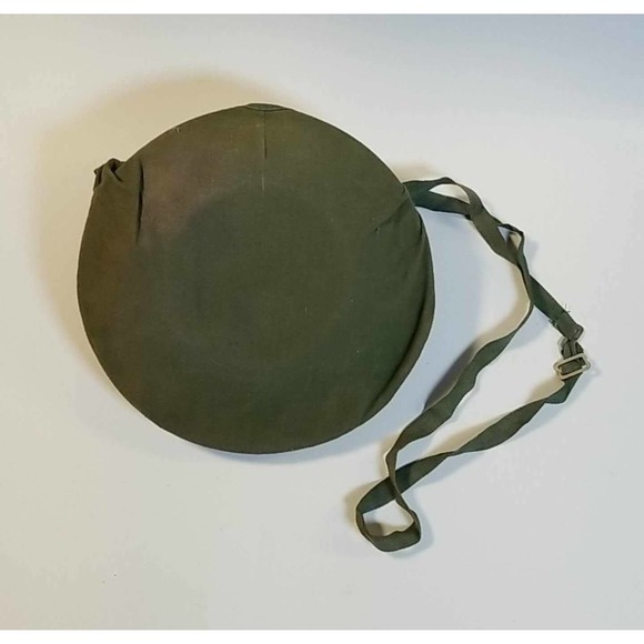 Vintage Boy Scout Official Trail Canteen With Cloth Cover & Strap Aluminum - Picture 3 of 5